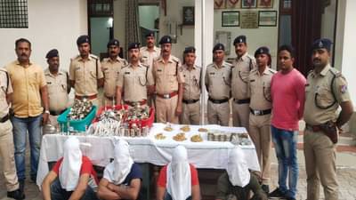 रेल्वे सुरक्षा बलाची मोठी कारवाई, 3 किलो सोने, 27 किलो चांदी जप्त! बिहारच्या आरोपींना चंद्रपुरात अटक