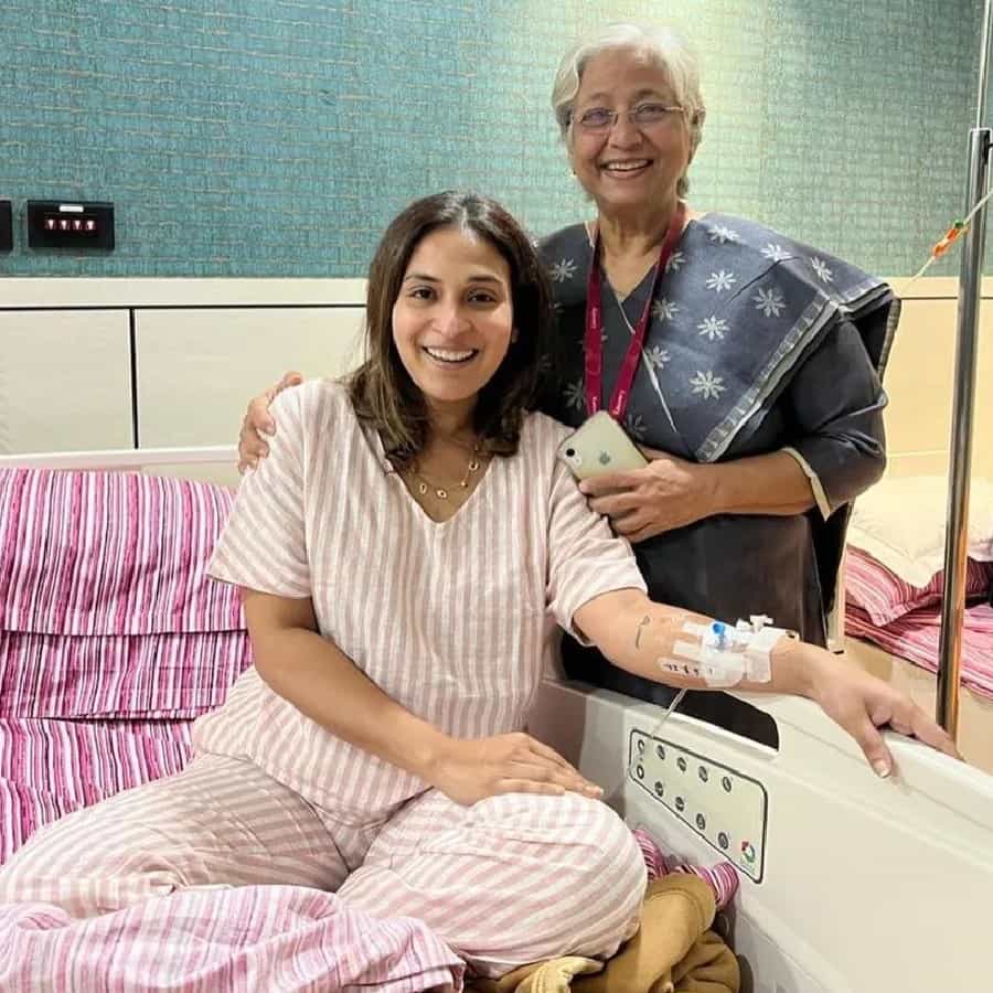 दाक्षिणात्य सुपरस्टार रजनीकांत यांची मुलगी ऐश्वर्या रुग्णालयात दाखल झाली आहे. याआधी कोरोनाची लागण झाल्याने तिला रुग्णालयात दाखल करण्यात आलं होतं. आता पुन्हा एकदा ती रुग्णालयात पोहोचली आहे.