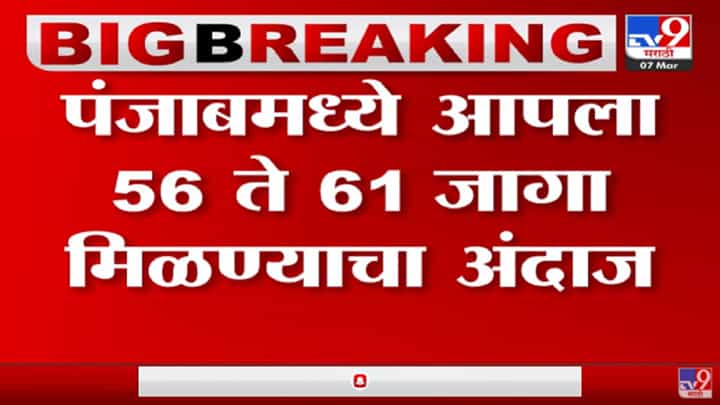 पंजाबमध्ये काँग्रेसला धक्का? आपची सरशी होण्याची शक्यता? पंजाबमध्ये काँग्रेसला धक्का? आपची सरशी होण्याची शक्यता?
