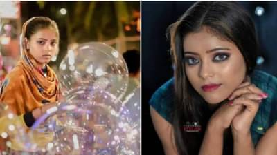 सौंदर्याचा आणि श्रीमंतीचा दूरदूरपर्यंत संबंध नाही, हे सिद्ध करणारे फुगे विकणाऱ्या मुलीचे खास फोटो