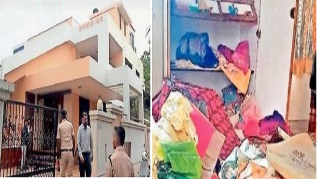 Nashik | उद्योजकाच्या घरावर दरोडा; बाळाच्या मानेवर सुरा ठेवून 50 तोळे सोने लुटले, महिलांचे तोंड चिकटपट्टीने बंद! Nashik | उद्योजकाच्या घरावर दरोडा; बाळाच्या मानेवर सुरा ठेवून 50 तोळे सोने लुटले, महिलांचे तोंड चिकटपट्टीने बंद!