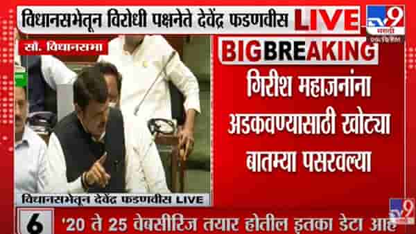 फडणवीसांनी विधानसभेत मांडला महाविकास आघाडीचा महाकत्तलखाना, सरकारवर आरोपांची सरबत्ती