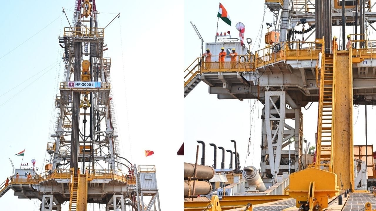 जगातील सर्वात मोठ्या क्षमतेची ऑईल रिग ओएनजीसीकडे सुपुर्द - Marathi News ...