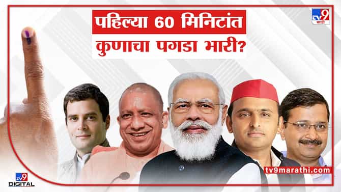 Election Result 2022 LIVE: पाच राज्यात पहिल्या तासाभरात काय काय घडलं? वाचा 10 मोठे मुद्दे