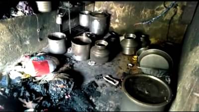 बीडमध्ये जुन्या वादातून घर पेटवलं, वृद्ध दाम्पत्याचा संसार उघड्यावर, शहरात कायदा-सुव्यवस्थेचे तीनतेरा