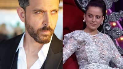 सहा बोटं असलेल्यांचा..; भर कार्यक्रमात कंगनाने हृतिकवर साधला निशाणा