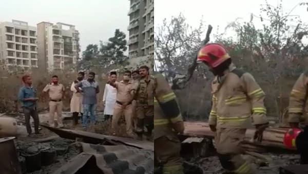वृद्ध झोपलेल्या झोपडीला लागली आग, नंतर घडलं हे विपरीत...