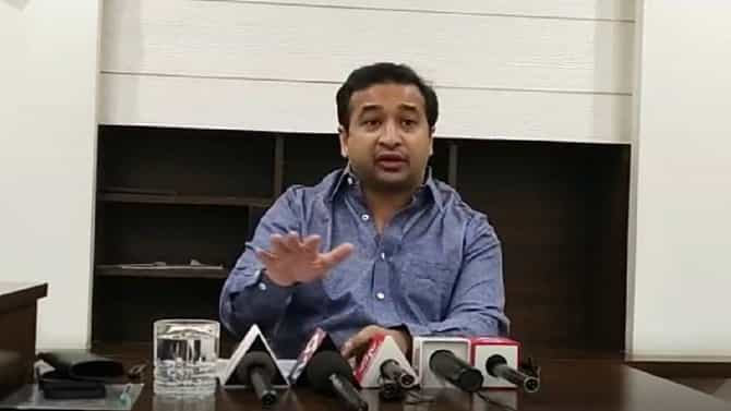 ना फ्लॉवर है, ना फायर है, फक्त बटरफ्लाय है, पुष्पातील डायलॉगच्या आधारे नितेश राणेंचा उदय सामंतांवर निशाणा