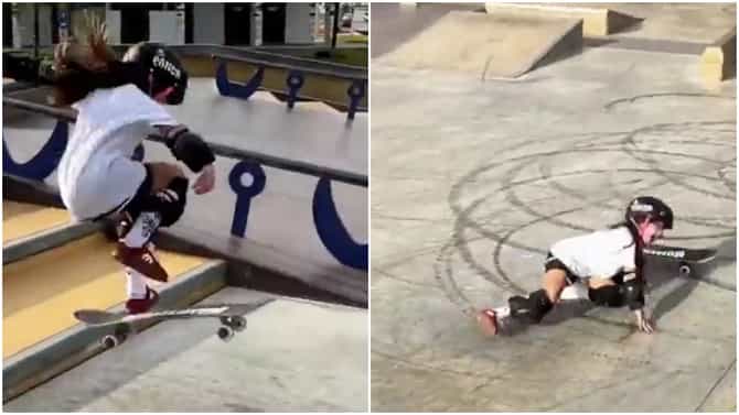 एक और प्रयासकी जरूरत, या चिमुकलीचा Video पाहा; Skating करताना कितीवेळा पडली, पण...