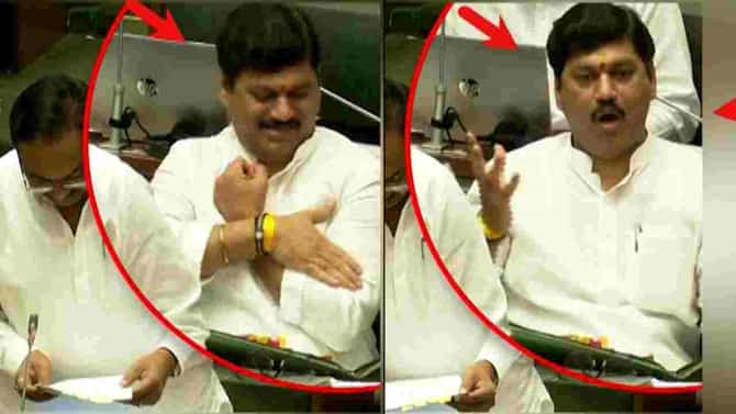 VIDEO | बॉम्ब कुठंय? धनंजय मुंडेंचे विधानसभेत हातवारे, विरोधकांना विचारणा, दंडही थोपटले!