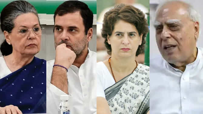 गांधी कुटुंबाने काँग्रेसचं नेतृत्व सोडावं, आता इतरांना संधी द्या; कपिल सिब्बल यांचा गांधी कुटुंबाला मोठा झटका