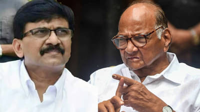 शरद पवार-संजय राऊतांमध्ये 20 मिनिटं खलबतं, चर्चा गुलदस्त्यात