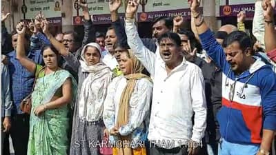 जळगाव एसटी कर्मचारी संपावर ठाम, प्रवाशांची गैरसोय कायम; अनिल परबांचा शेवटचा इशारा