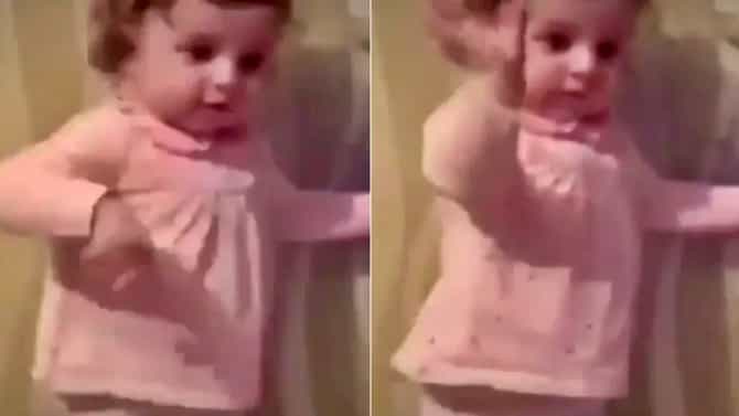 Dance video आवडत असतील तर या चिमुकलीचं कौशल्य पाहा, कसा धरलाय ठेका...