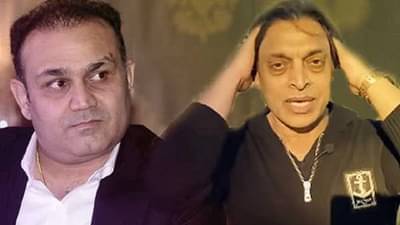 भेटलास तर लय बेक्कार चोपेन; शोएब अख्तरची सेहवागला धमकी