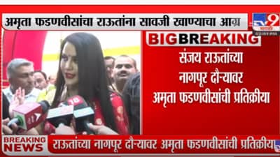 Sanjay Raut यांच्या नागपूर दौऱ्यावर अमृता फडणवीसांची प्रतिक्रिया