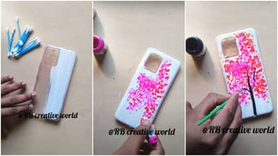 Mobile Cover जुनं झालंय? पुन्हा नव्यानं उपयोगात आणा, पाहा हा Creative craft video