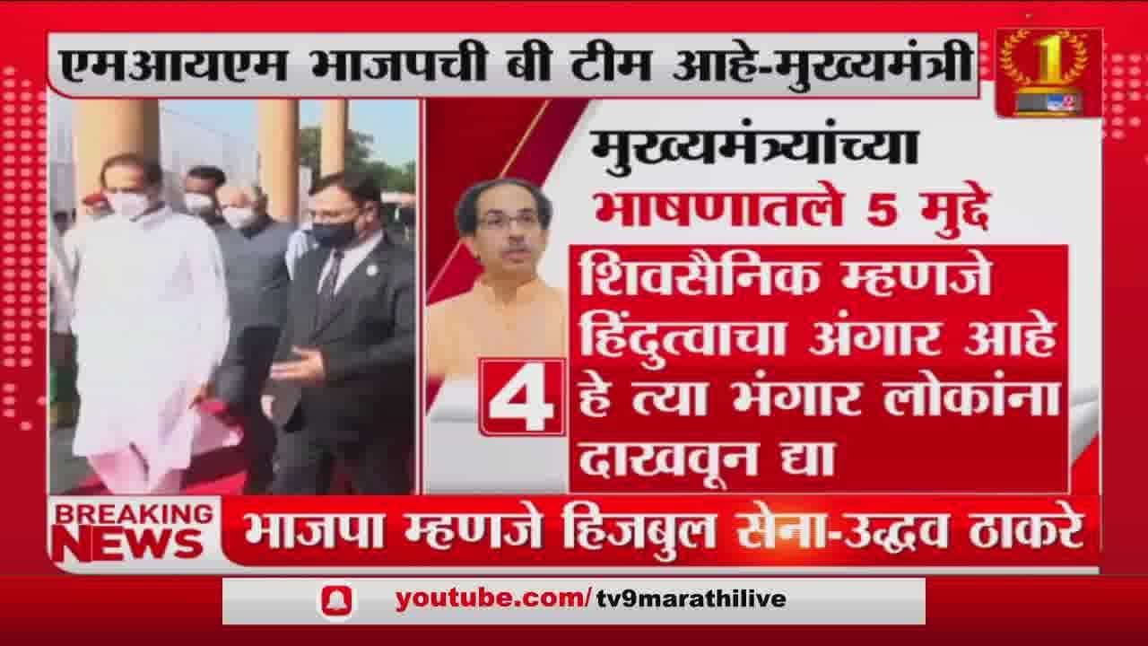 मुख्यमंत्री Uddhav Thackeray यांच्या भाषणातील महत्त्वाचे मुद्दे