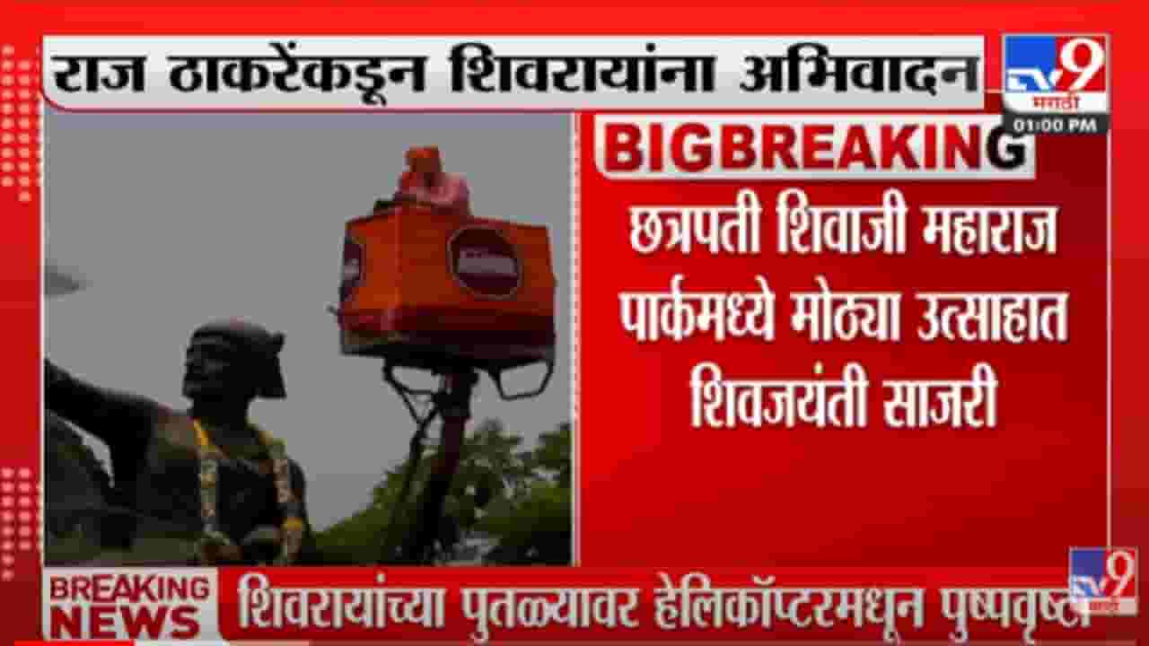 VIDEO : Raj Thackeray यांनी शिवजयंतीनिमित्त शिवरायांना अभिवादन करत कार्यकर्त्यांना दिली शपथ