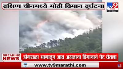 चीनमध्ये 133 प्रवाशांनी भरलेलं Boeing 737 विमान Crash, Guangxi भागातली दुर्घटना