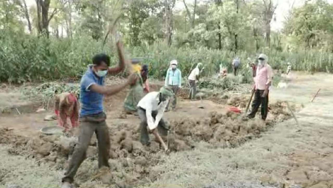 Bhandara : 'रोहयो' चा उद्देश साध्य, भंडाऱ्यातील 85 हजार मजुरांच्या हाताला मिळाले काम