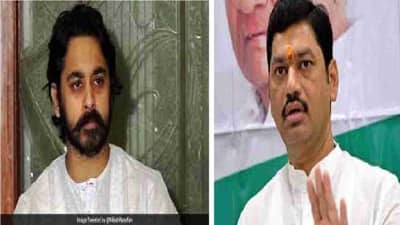 Dhananjay Munde : ह्याची आमदारकी पण रद्द होते, करुणा शर्माच्या बॉलींगवर निलेश राणेंचा सिक्सर