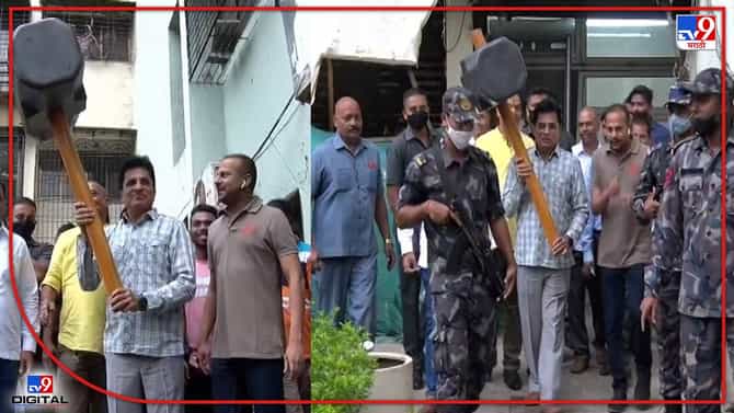 चलो दापोली, तोडो रिसॉर्ट, मोठा हातोडा घेऊन सोमय्या दापोलीकडे रवाना, शेकडो कार्यकर्त्यांचा ताफा सोबत