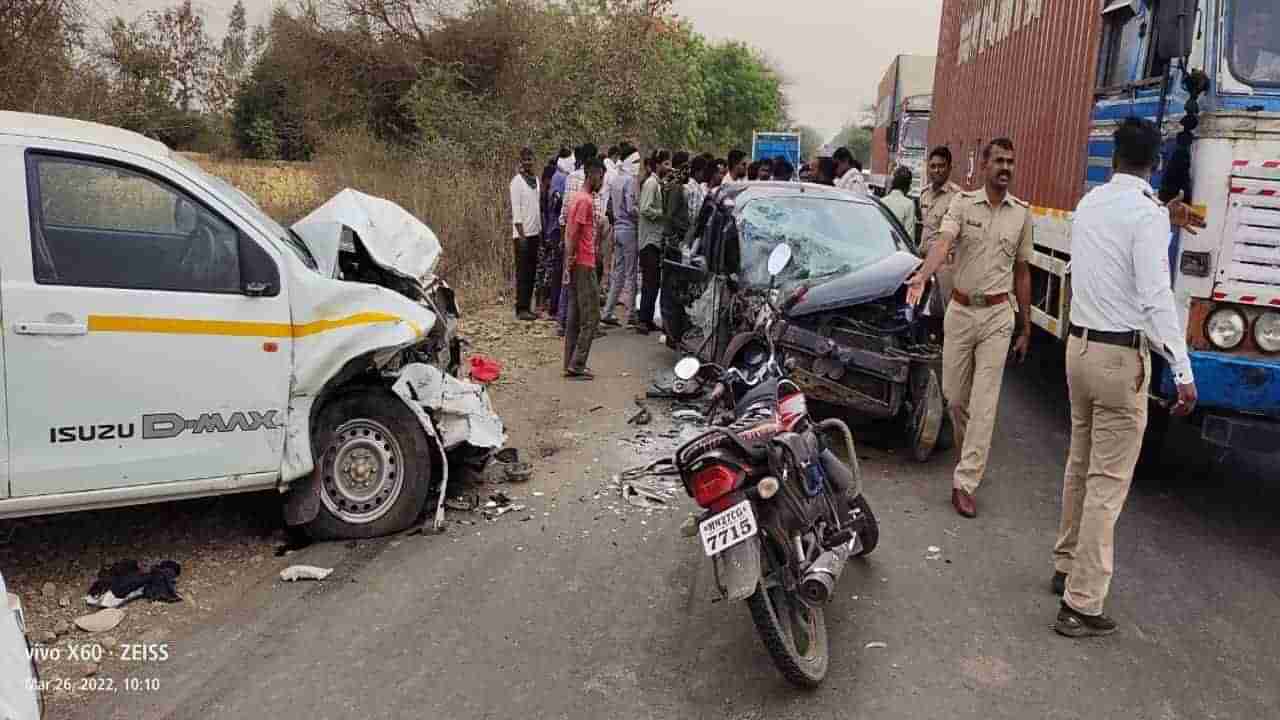 Amravati-Nagpur Highwayवर अपघात; दोन जण ठार, दोन दिवसांपूर्वी लग्न झालेले नवदाम्पत्य जखमी