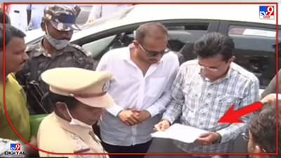 Kirit Somaiya : कोणत्या कायद्यानुसार नोटीस देता? नोटीशीवर सही करण्यास नकार; सोमय्यांना कशेडी घाटात अडवलं