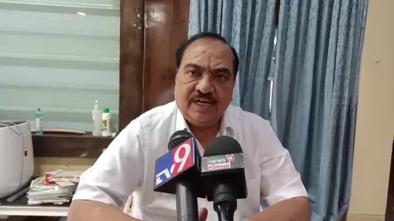 Video : मी पुन्हा येईन' या नादात माझंच फोन टॅपिंग, एकनाथ खडसेंचा गंभीर आरोप