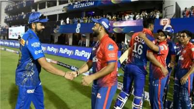 Rohit Sharma Fined, IPL 2022: Mumbai Indians ला दुहेरी फटका, रोहितला भरावा लागला 12 लाखाचा दंड