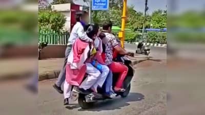 Video viral : या महाभागाला पाहा; पोलिसांना एकवेळ चकवा देईल, पण यमराजाला..?