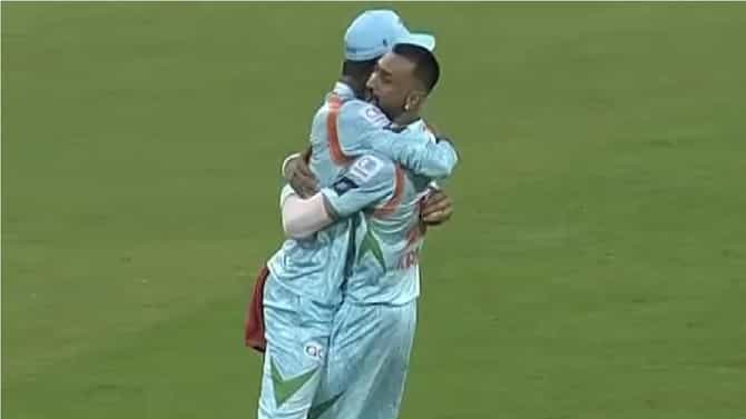 IPL 2022 LSG vs GT: दुश्मनी विसरुन दीपक हुड्डा-कृणाल पंड्याने परस्परांना मिठी मारली, दोघांमध्ये नेमका वाद काय होता?