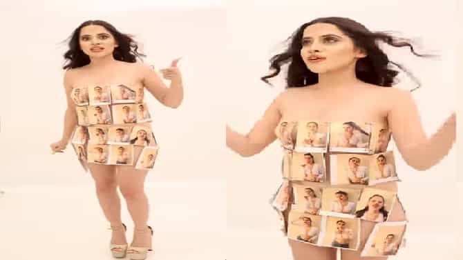 Video : उरलंयच काय जे फोटोने झाकतीयेस?, Urfi Javed च्या नव्या व्हीडिओवर नेटकऱ्यांचा सवाल