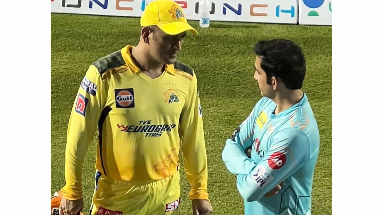 IPL 2022: गंभीरचे धोनीबद्दल हृदयस्पर्शी शब्द, वाचा LGS च्या विजयानंतर गौतमने काय म्हटलं...