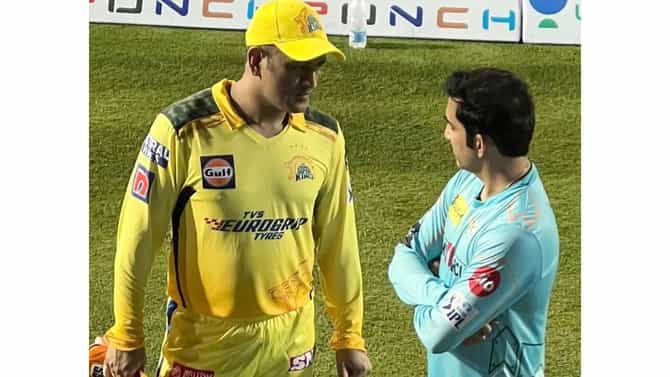 IPL 2022: गंभीरचे धोनीबद्दल हृदयस्पर्शी शब्द, वाचा LGS च्या विजयानंतर गौतमने काय म्हटलं...