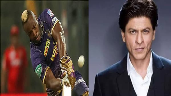 Shahrukh Khan on Andre Russell: आंद्रे रसेल नामक वादळावर शाहरुख खान खूश, म्हणाला, बऱ्याच दिवसांनी...