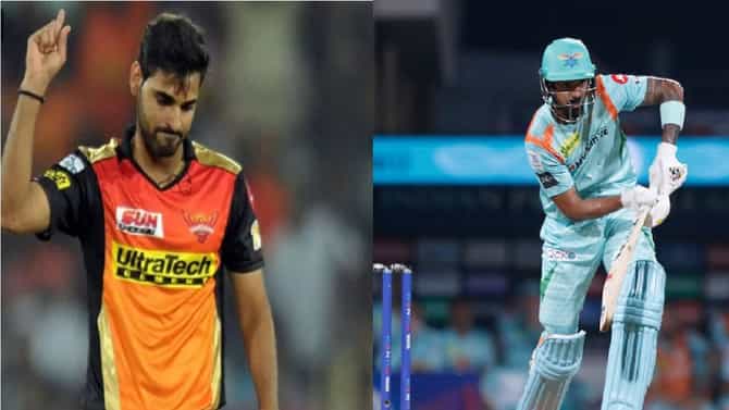 LSG vs SRH KL Rahul: भुवनेश्वर कुमारच्या विकेटचं सेलिब्रेशन नको, राहुलने टीम मेंबर्सना असं का सांगितलं?