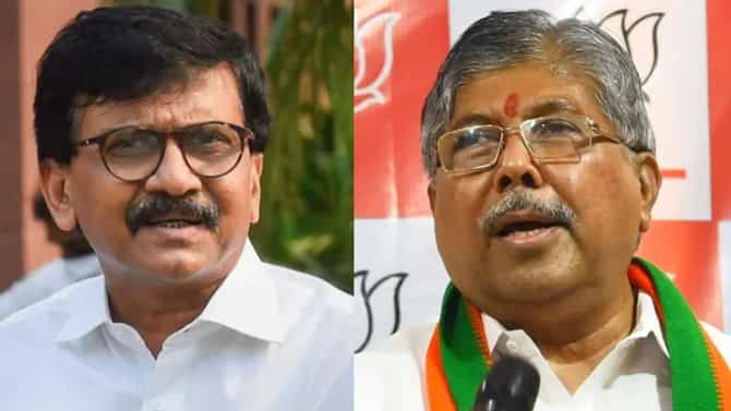 भ्रष्टाचार नसेल तर घाबरता कशाला, कोर्टात जा, चंद्रकांतदादांचा राऊतांना टोला, भाषा सुधारण्याचाही सल्ला