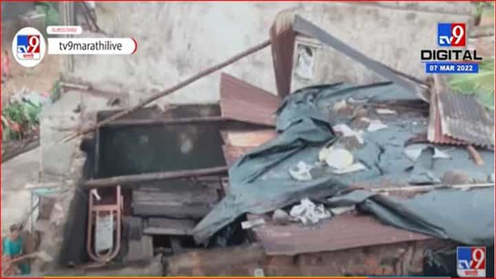 कराडमध्ये वादळी वाऱ्यासह जोरदार पाऊस कराडमध्ये वादळी वाऱ्यासह जोरदार पाऊस