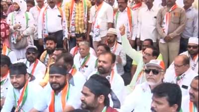 Aurangabad | शरद पवार यांच्या घरावरील हल्ल्याचा निषेध, औरंगाबादेत राष्ट्रवादी काँग्रेसची निदर्शनं