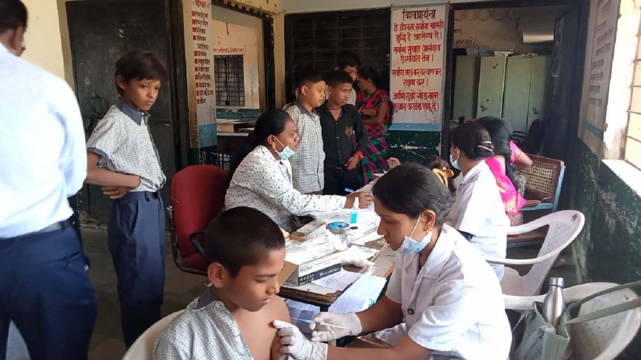 Nagpur Vaccination | नागपूर मनपा क्षेत्रात लसीकरण, 12 ते 14 वर्ष वयोगटातील मुलांचा उत्स्फूर्त प्रतिसाद