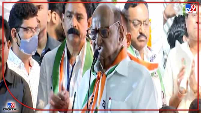 Sharad Pawar : राज्य आमच्या हातात आलं म्हणून एक गट अस्वस्थ, आंदोलनाचा दोष कर्मचाऱ्यांना नाही, पवारांचा थेट इशारा कुणाकडे?