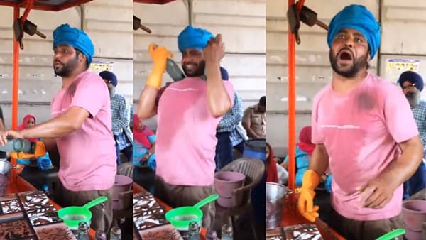 Video : कच्चा बदामनंतर आता लिंबूची क्रेझ!, पंजाबी लिंबूपाणी विक्रेत्याच्या स्टाईलचा सोशल मीडियावर धुमाकूळ