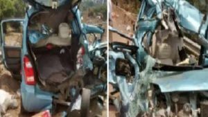 Pune accident : वारजे पुलावर विचित्र अपघात, एकाच कुटुंबातले चौघे गंभीर