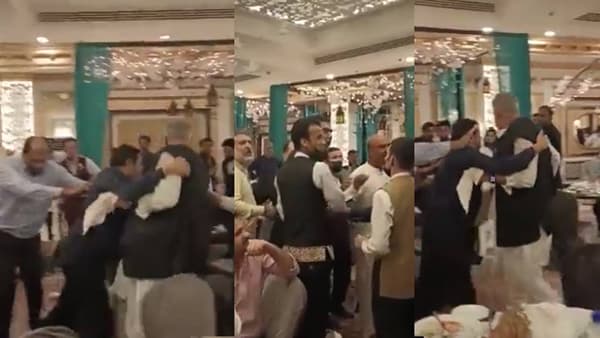 Viral Video : इफ्तार पार्टीदरम्यान इम्रान खान आणि शाहबाज शरीफ यांचे कार्यकर्ते भिडले, व्हीडिओ व्हायरल