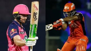 KKR vs SRH IPL 2022: नितीश राणाचा षटकार, डगआउटमधल्या फ्रीजची काच फुटली