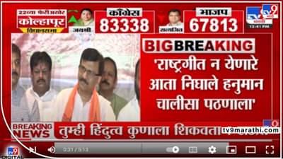 Sanjay Raut Vs MNS: राष्ट्रगीत न येणारेही हनुमान चालीसा म्हणायला निघालेत, संजय राऊतांचा राज ठाकरेंसह राणांनाही टोला