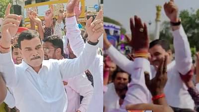 Video : राष्ट्रवादी पुन्हावर दत्तात्रय भरणे यांनी धरला ठेका, मामांना कार्यकर्त्यांनी घेतलं डोक्यावर!