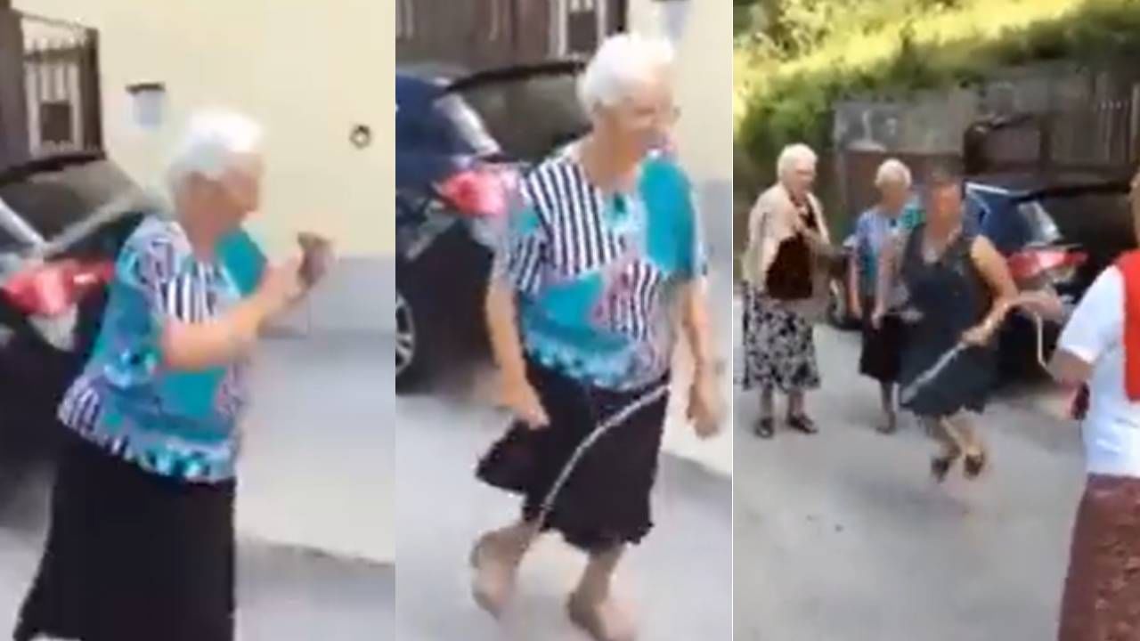 Video : वयाच्या 70 व्या वर्षी आजीबाईंच्या दोरीवरच्या उड्या, नेटकरी म्हणतात, फिटनेस असावा तर असा!